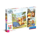 Clementoni Παζλ Super Color  Winnie The Pooh  3x48 τμχ