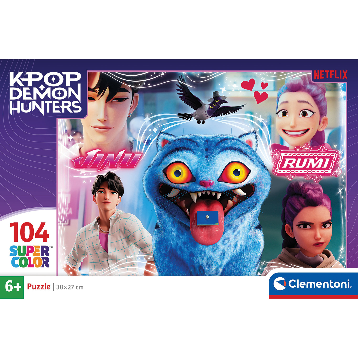 Clementoni Παζλ Super Color K-Pop Demon Hunters 104 τμχ