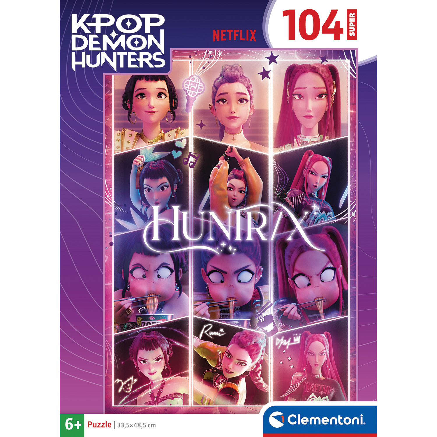 Clementoni Παζλ Super K-Pop Demon Hunters 104 τμχ