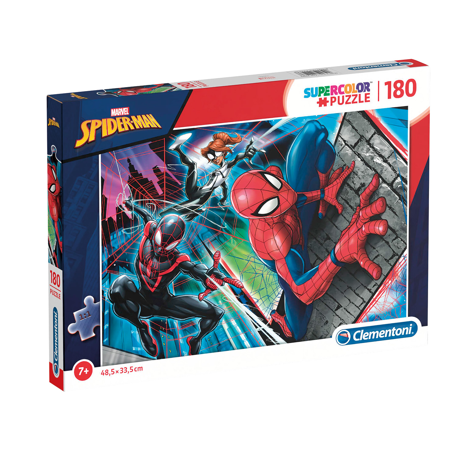 Clementoni Παιδικό Παζλ Supercolor Marvel SpiderMan 180 τμχ