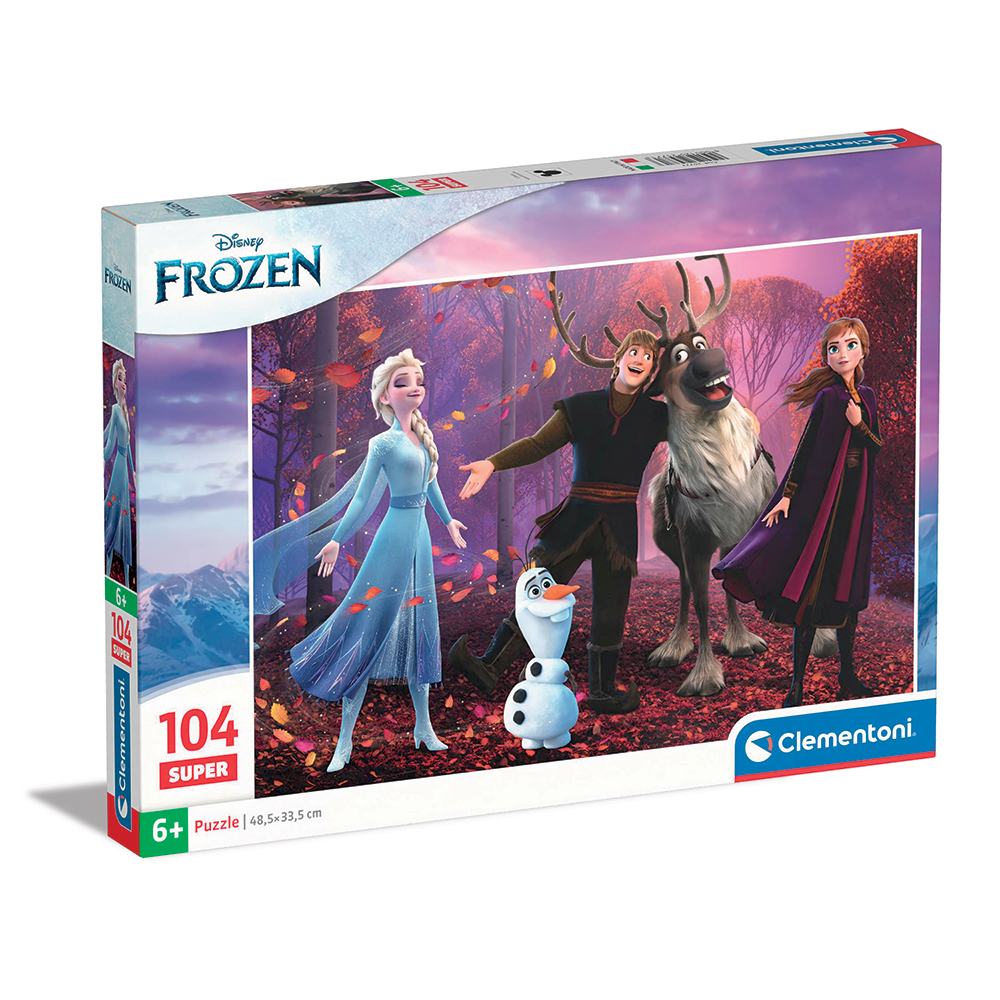 Clementoni Παιδικό Παζλ Super Color Disney Frozen 104 τμχ