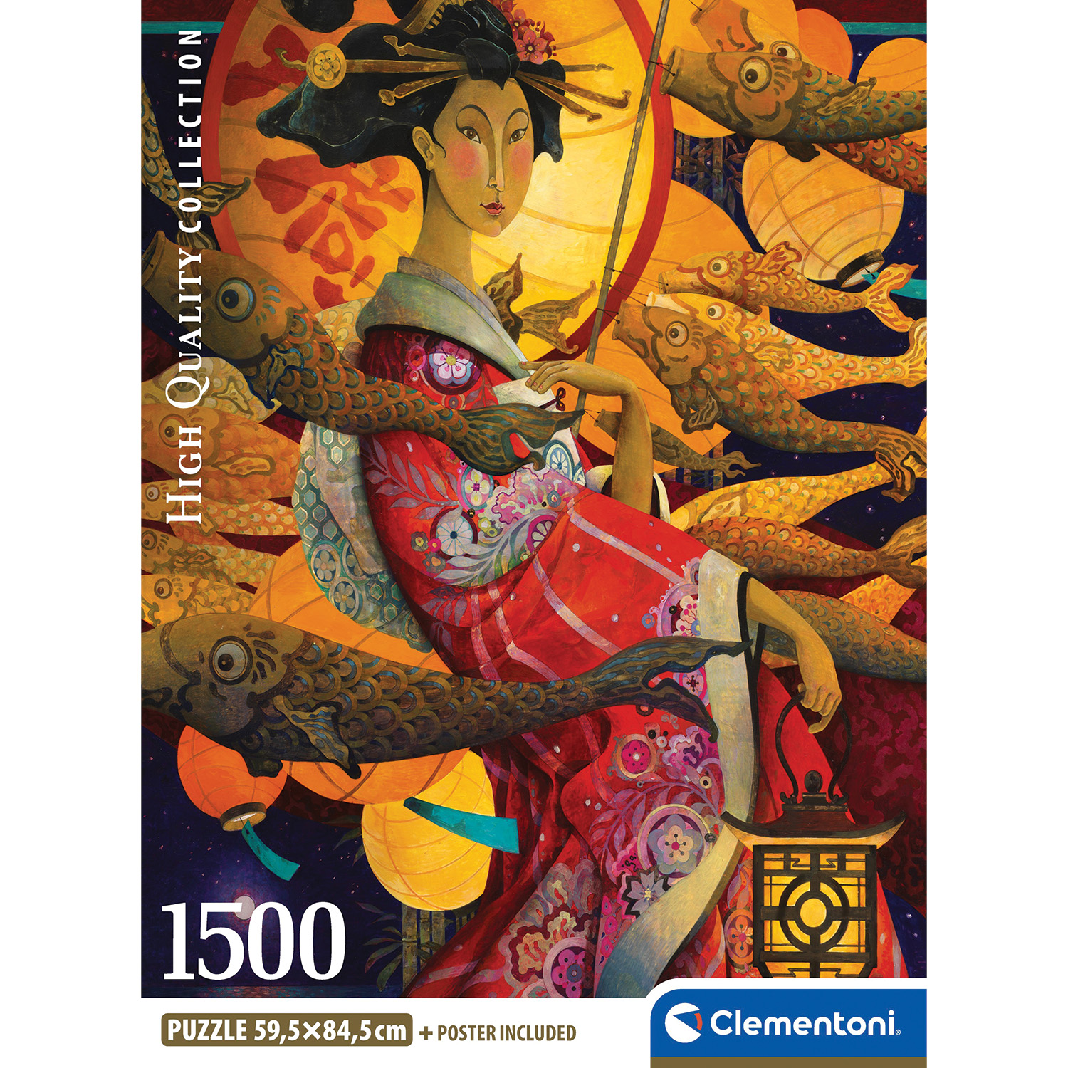 Clementoni Παζλ High Quality Collection O Χορός των Koinobori 1500 τμχ - Compact Box