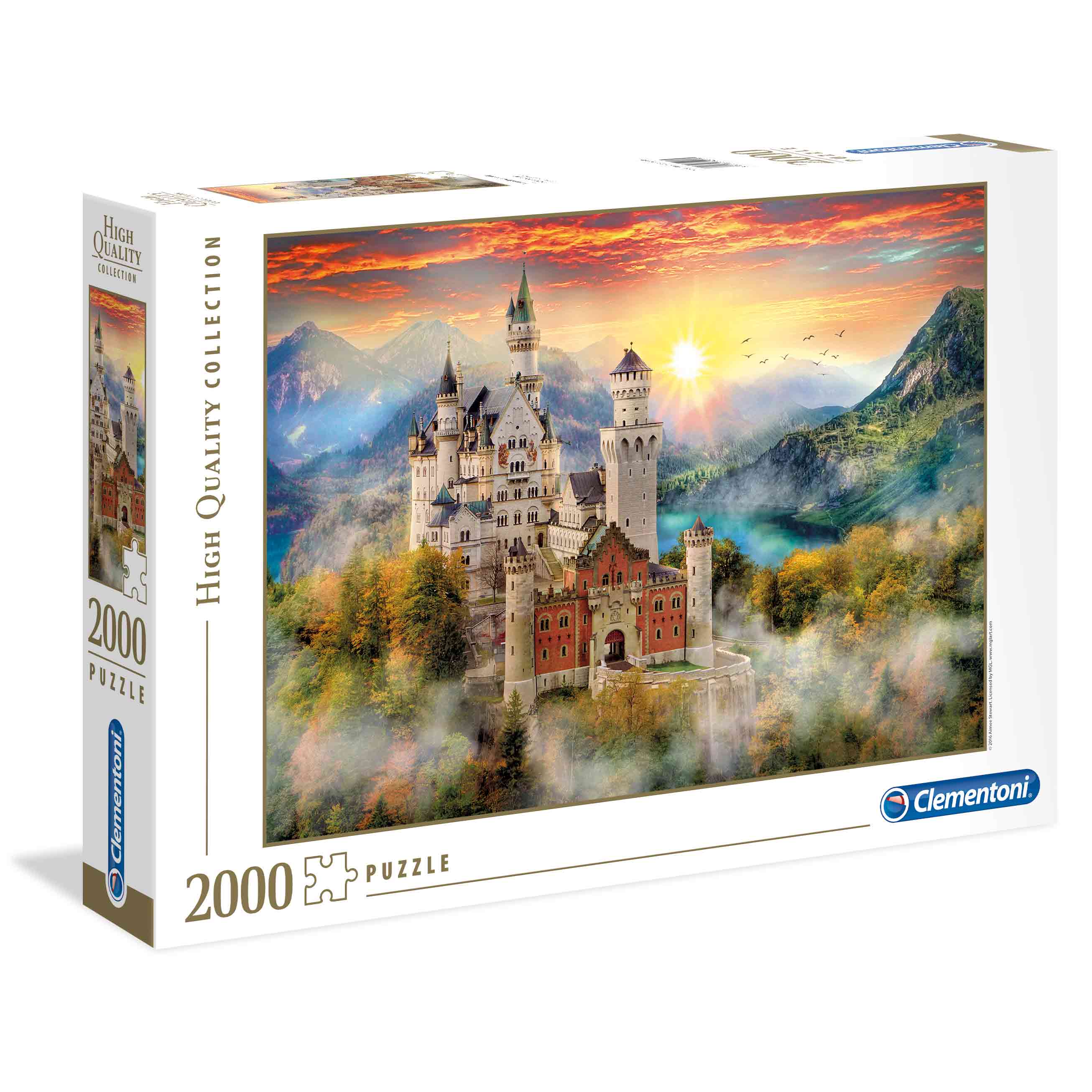 Clementoni Παζλ High Quality Collection Neuschwastein 2000 τμχ