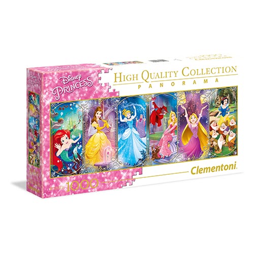 Clementoni Παζλ Panorama High Quality Collection Princess 1000 τμχ
