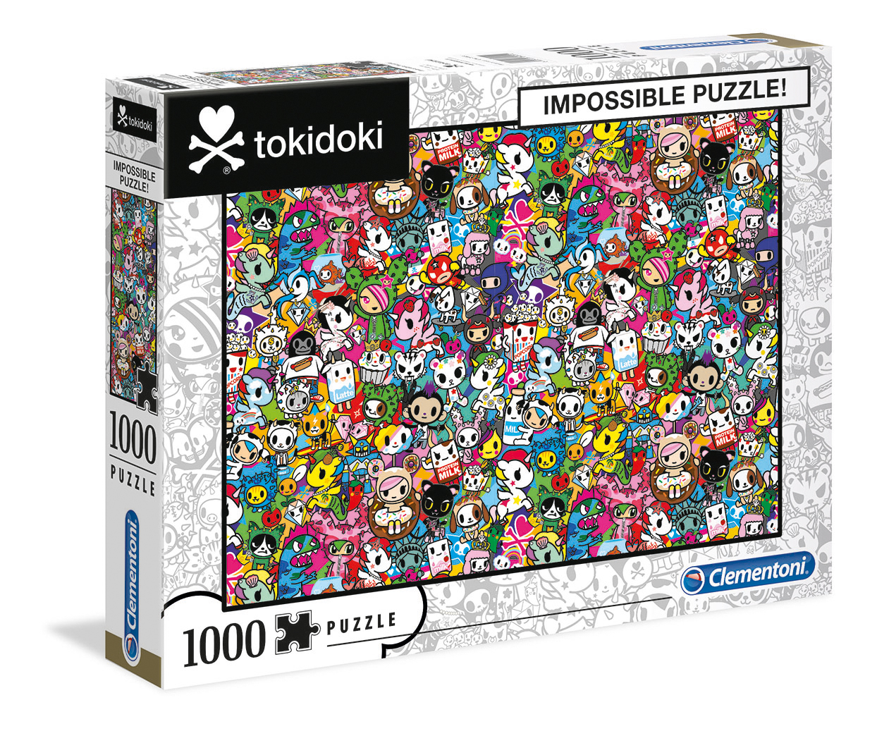 Clementoni Παζλ Impossible Tokidoki 1000 τμχ