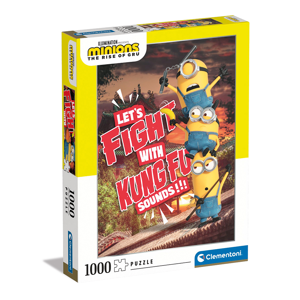 Clementoni Παζλ Minions The Rise Of Gru 1000 τμχ