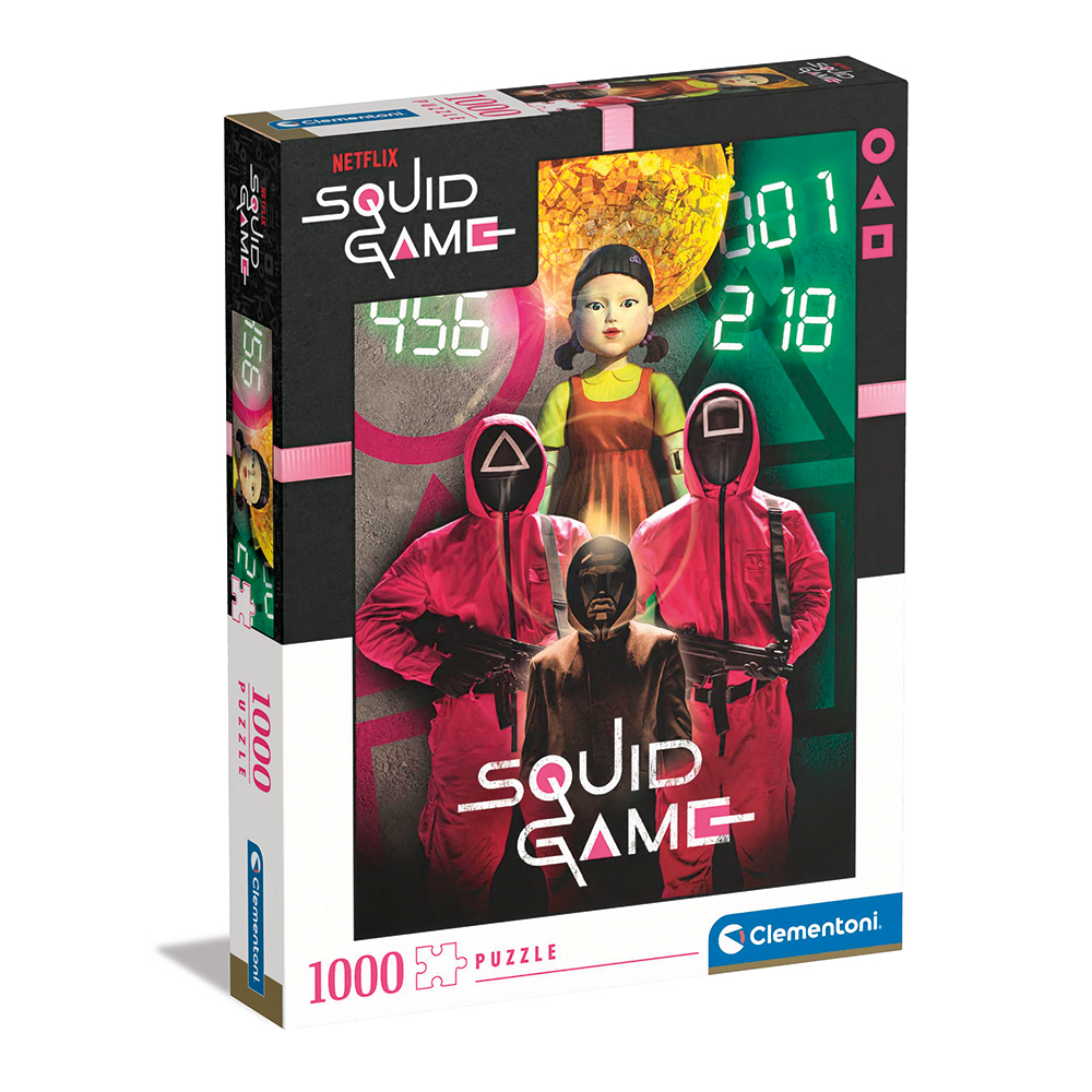 Clementoni Παζλ Squid Game 1000 τμχ