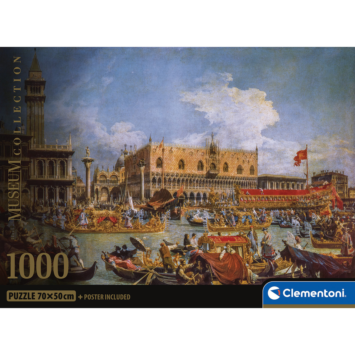 Clementoni Παζλ Museum Canaleto Η Επιστροφή του Βουκεντόρου - Compact Box 1000τμχ