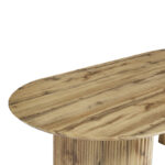 Τραπέζι Nembou pakoworld mdf σε oak απόχρωση 210x100x76εκ - Image 5