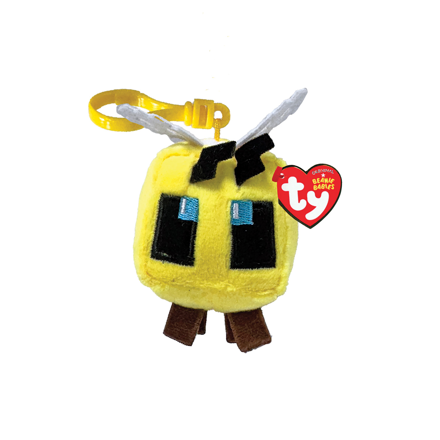 TY Beanie Babies Clip Minecraft Bee 8.5cm Plush