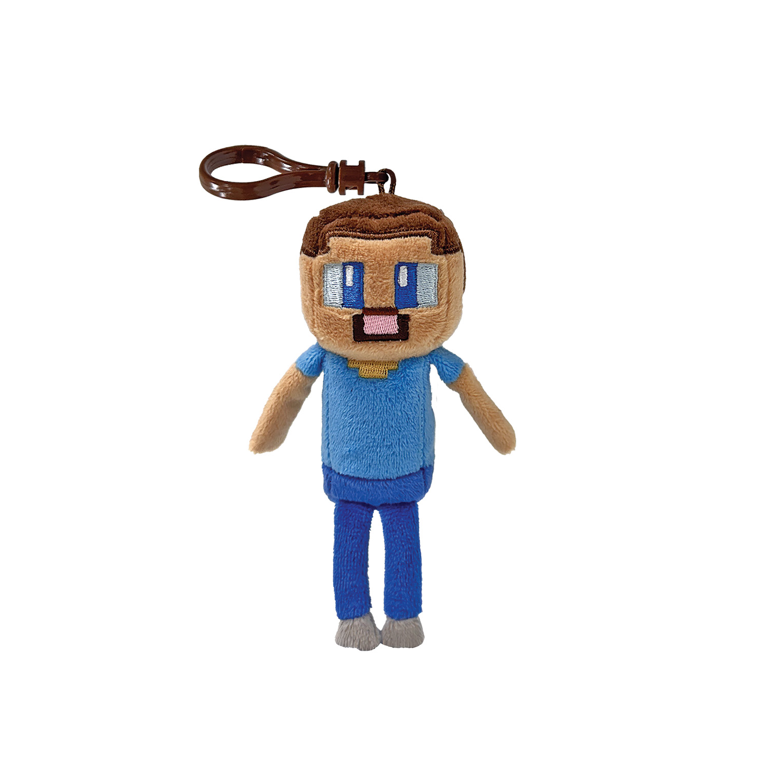 TY Χνουδωτό Beanie Babies Κλιπ Minecraft Steve 8,5εκ