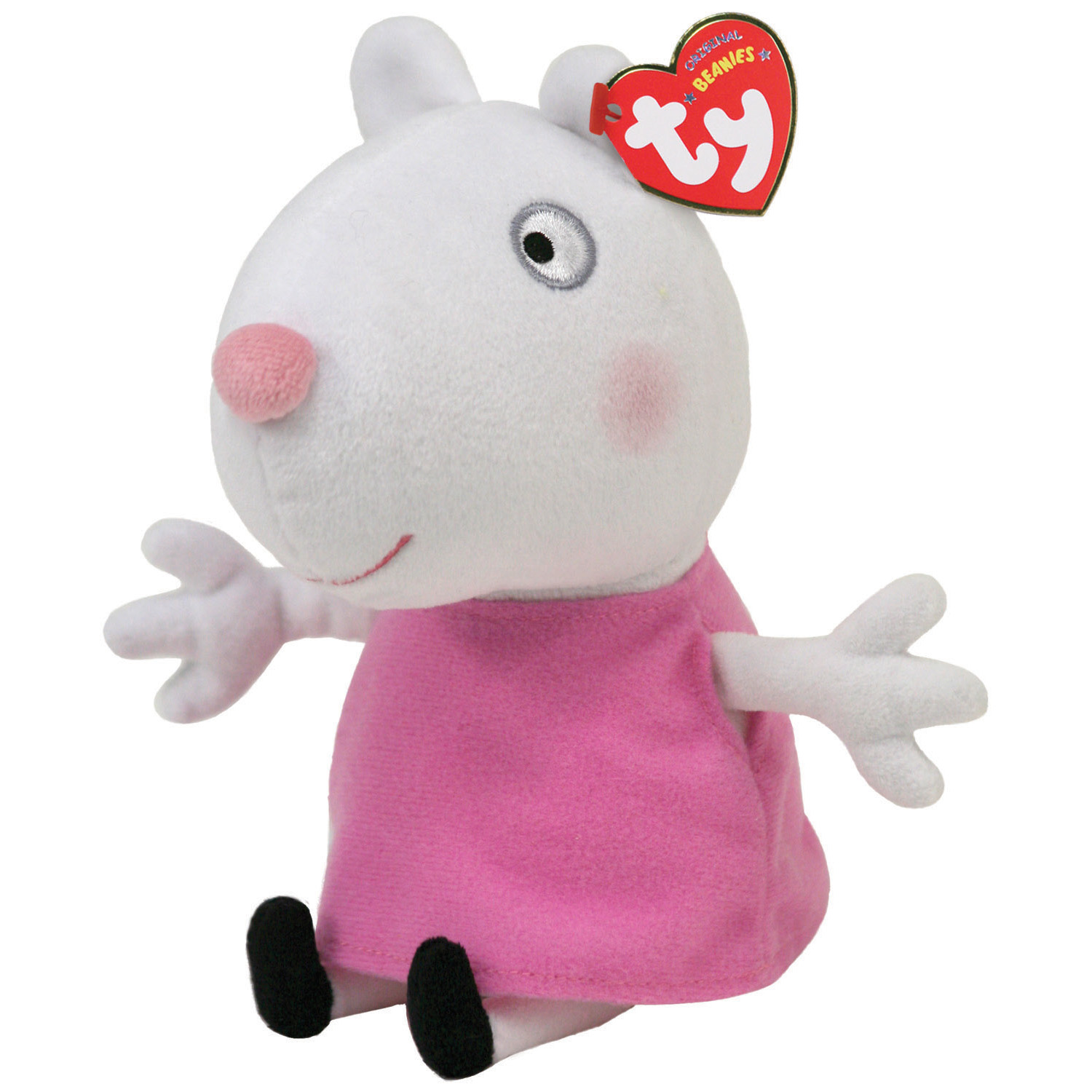 ΤΥ Χνουδωτό Beanie Babies Peppa Suzy 15εκ