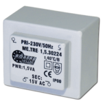 TRM-150-15 Πακτωμένος μετασχηματιστής 15V 1.5VA