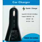 QUICK-CAR CHARGER 18W Ταχυφορτιστής αυτοκινήτου 18W