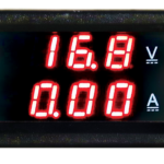 VAM-0-100V DC/0-50A DC Ψηφιακό DUAL βολτόμετρο 0-100V DC/αμπερόμετρο 0-50A DC