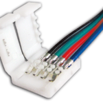 LED-CASE RGB ADAPTOR Adaptor για ταινίες Led RGB 5050 με pin χωρίς καλώδιο