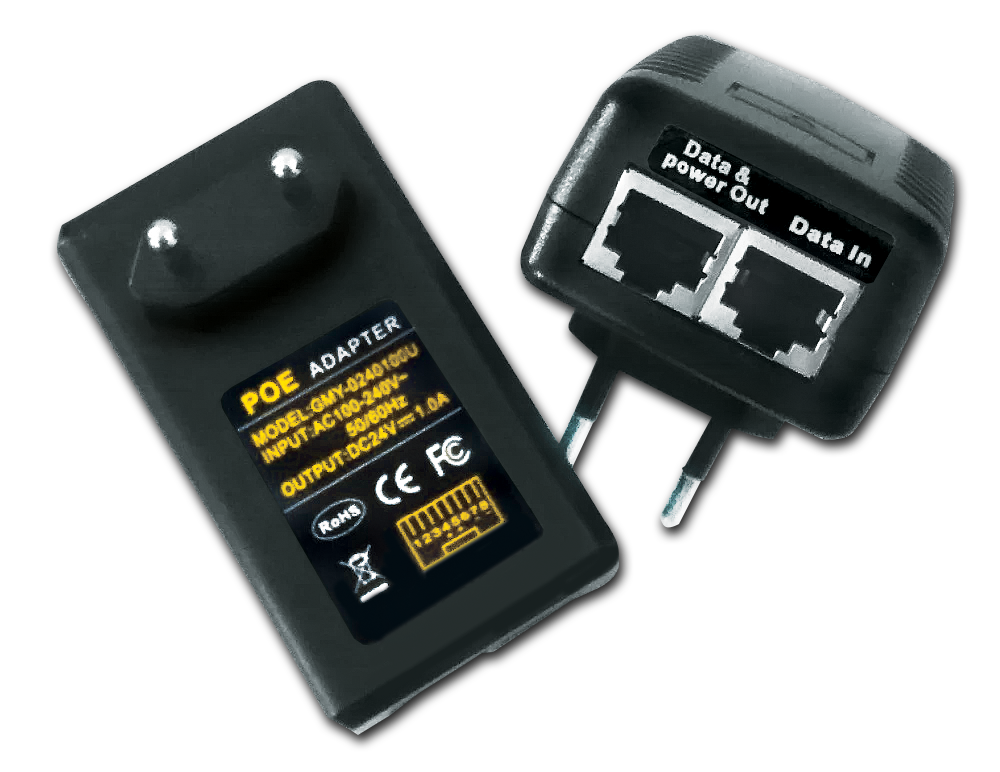 1643268221_0_POE-24V-1A POE Τροφοδoτικό 24V 1A - Image 1