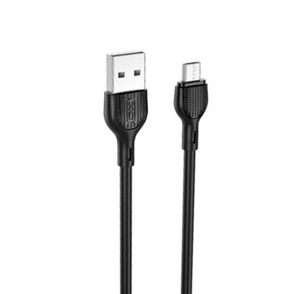 1676376842_0_XO-NB200-MICRO-USB-USB-2.0-kalodio-fortisis-kai-metaforas-dedomenon-se-micro-USB XO-NB200 MICRO USB2.0 Καλώδιο φόρτισης και μεταφοράς δεδομένων σε micro usb 2m - Image 1