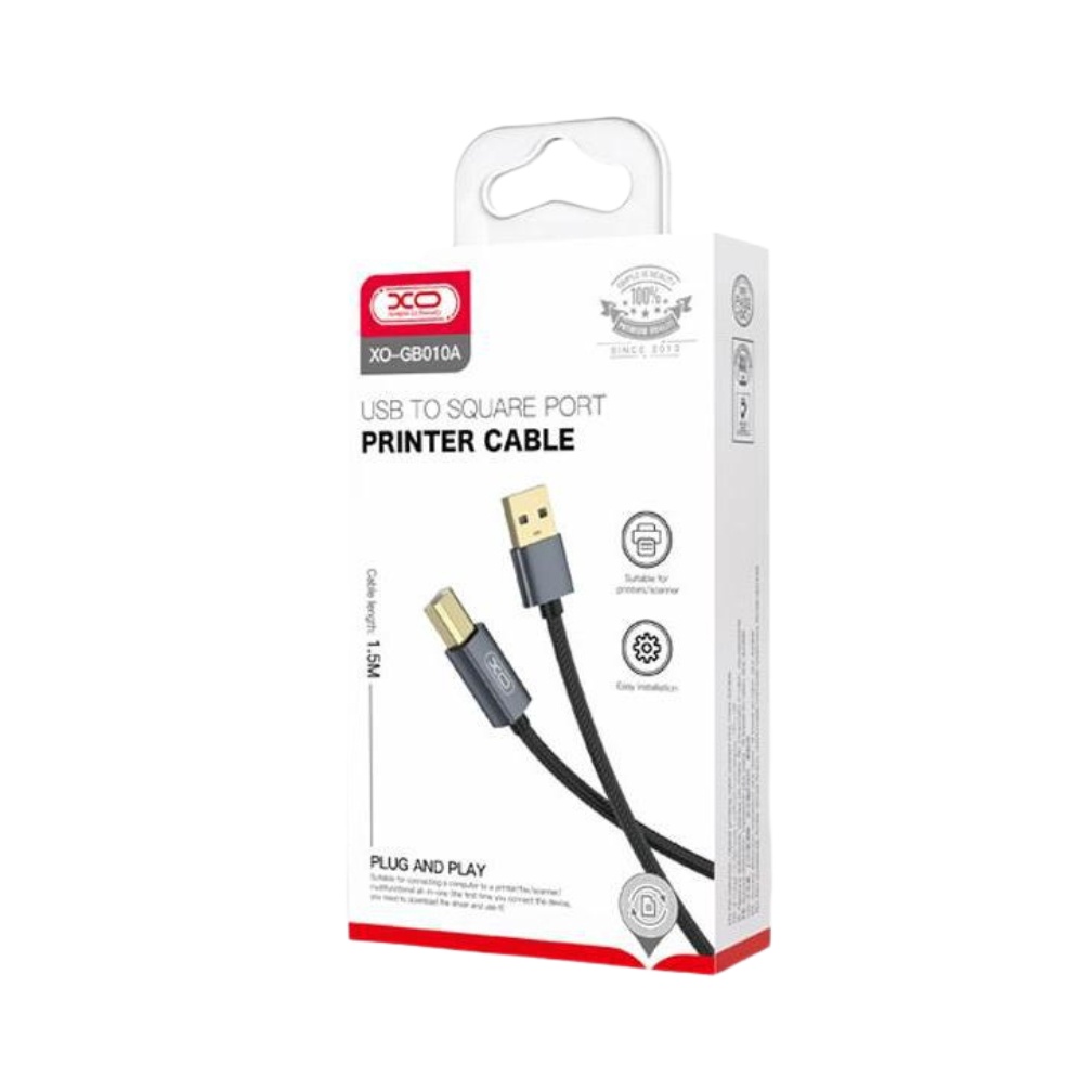 1676376916_0_XO-GB010A-USB-A-kalodio-metaforas-dedomenon-se-USB-B XO-GB010A USB-A Καλώδιο μεταφοράς δεδομένων σε USB-B - Image 1