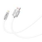 XO-NB227 LIGHTNING USB 2.0 SILICONE CABLE 6A  καλώδιο φόρτισης και μεταφοράς δεδομένων