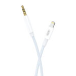 XO-NB-R211A Καλώδιο ήχου  3,5mm (Jack) stereo αρσενικό  σε ligthning αρσενικό 1m
