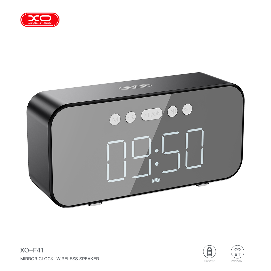 1717585806_0_1-3.3.71 XO-F41 Ψηφιακό ρολόι με bluetooth ηχείο+FM - Image 1