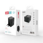 ΧΟ-WL01 Universal travel adaptor με 2 θύρες USB