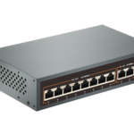 HT82 PoE switch 8 x Poe ports 10/100mbps + 2 x Uplink ports 100/1000mbps 120W