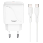 XO-L141 Type C Τροφοδοτικό-φορτιστής 5V 2OW με καλώδιο Type c
