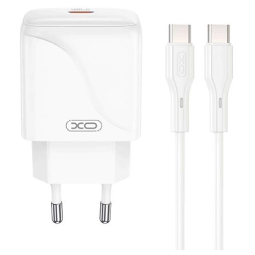 1769588457_0_1 XO-L141 Type C Τροφοδοτικό-φορτιστής 5V 2OW με καλώδιο Type c - Image 1