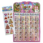 Sticker με Παγωτά, Καραμέλες 20x6,5cm JustNote 381963