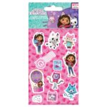 Αυτοκόλλητα σετ 5 Φύλλων Gabby's Dollhouse 12x8cm Gabbys Dollhouse 000574075