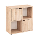 Βιβλιοθήκη Bookel pakoworld σε sonoma απόχρωση 59.6x27.5x60.4εκ - Image 2