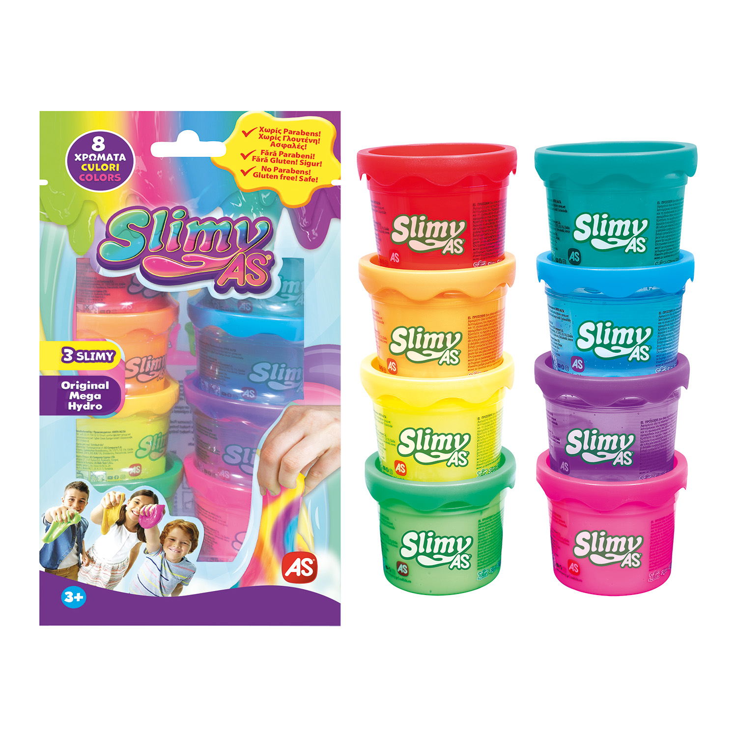 Slimy AS Χλαπάτσα Original - Mega - Hydro 51gr Για 3+ Χρονών