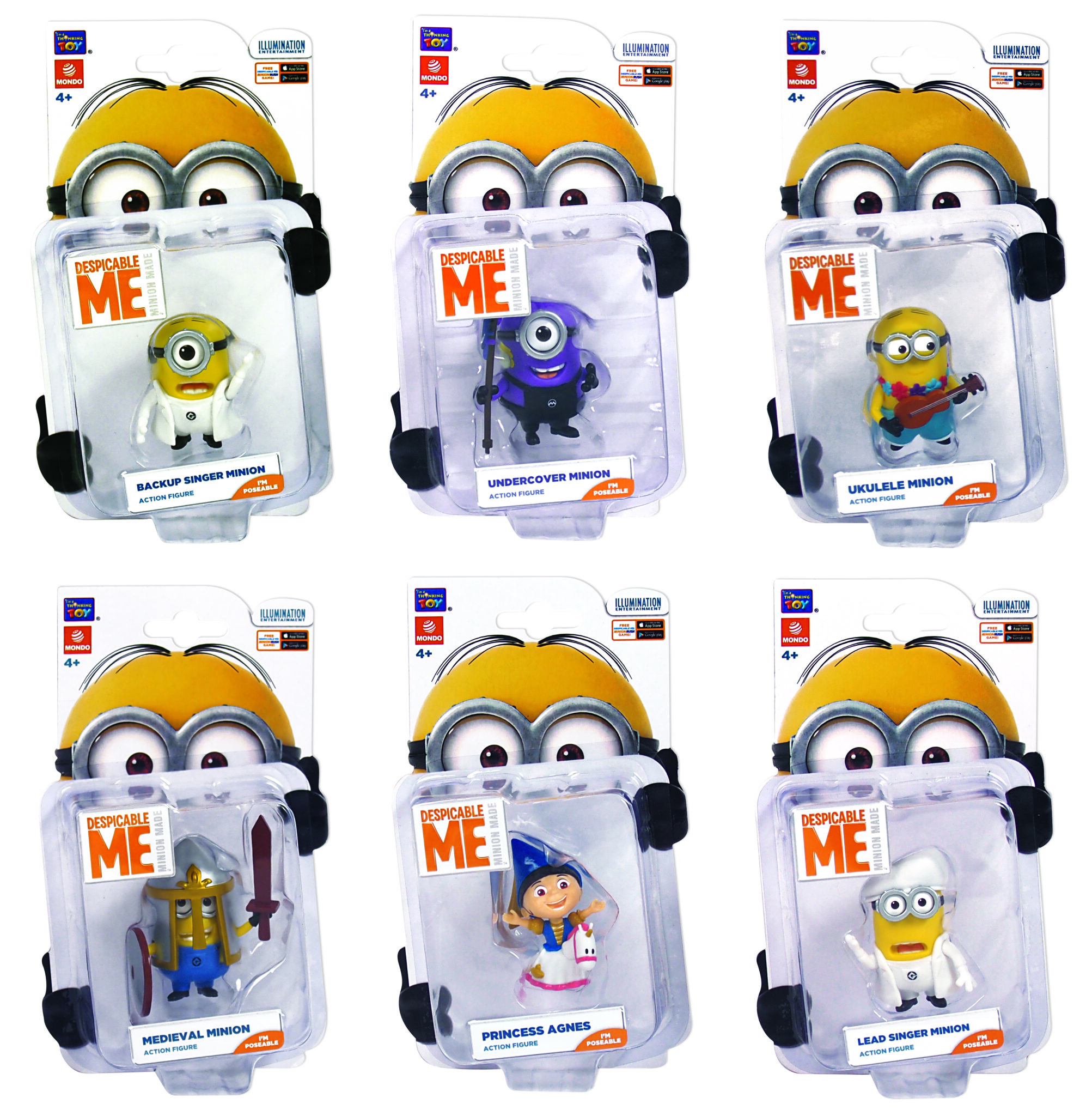 AS Minions Συλλεκτικές Φιγούρες Για 4+ Ετών