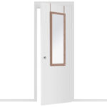 Καθρέπτης πόρτας PWD-0113 pakoworld MDF-αλουμίνιο φυσικό 35x2x109εκ - Image 2