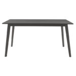 Tραπεζαρία Benson - Orlean pakoworld σετ 7τμχ rustic grey - ύφασμα γκρι 150x90x75εκ - Image 3