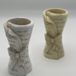 POLYRESIN ΒΑΖΑΚΙ ΠΑΠΥΡΟΣ ΣΕ 2 ΧΡΩΜΑΤΑ Φ7x12.5cm