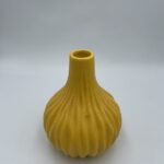 ΚΕΡΑΜΙΚΟ ΒΑΖΑΚΙ ΚΙΤΡΙΝΟ ΑΝΑΓΛΥΦΟ Φ7.5x10.5cm