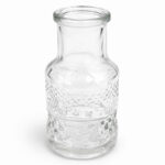 ΓΥΑΛΙΝΟ ΜΠΟΥΚΑΛΙ 50ml Φ5Χ8.5cm (ΧΩΡΙΣ ΠΩΜΑ)