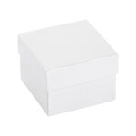 ΧΑΡΤΙΝΟ ΚΟΥΤΙ ΛΕΥΚΟ 8x8x6cm