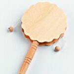 ΜΠΟΜΠΟΝΙΕΡΑ ΞΥΛΙΝΟ ΤΥΜΠΑΝΟ ΜΕ ΚΥΜΑΤΟΕΙΔΕΣ ΤΕΛΕΙΩΜΑ Φ9x16.5cm