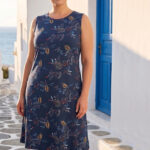Γυναικείο Φόρεμα με Ωμάκι Floral