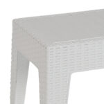 Τραπέζι Cosmic pakoworld PP λευκό 55x40x43.5εκ - Image 2