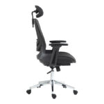 Καρέκλα γραφείου εργασίας Mergi pakoworld μαύρο mesh 62x63x120εκ - Image 5