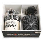Cup Cake Halloween 10 Φορμάκια με 20 Οδοντογλιφίδες 16x15x8cm Carnavalista 232757