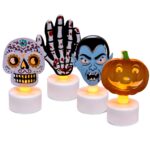 Φανάρι Halloween Κολοκύθα 8x3,4cm Carnavalista 232771