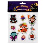 Αυτοκόλλητα 3D Halloween σετ=9 τεμ 24x20cm Carnavalista 232779