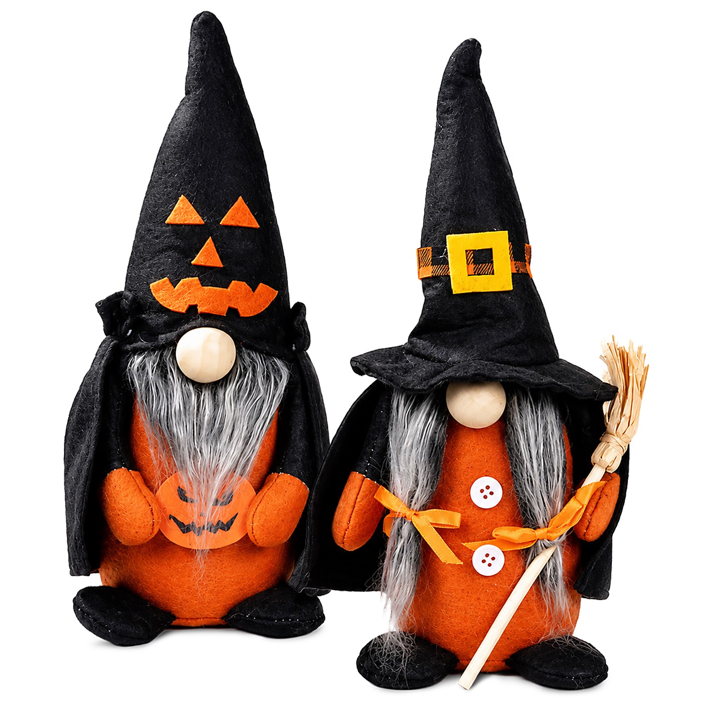 3-2813 Νάνος Πάνινος Halloween Μάγισσα 30cm Carnavalista 232833 - Image 1