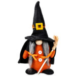 Νάνος Πάνινος Halloween Μάγισσα 30cm Carnavalista 232833 - Image 2